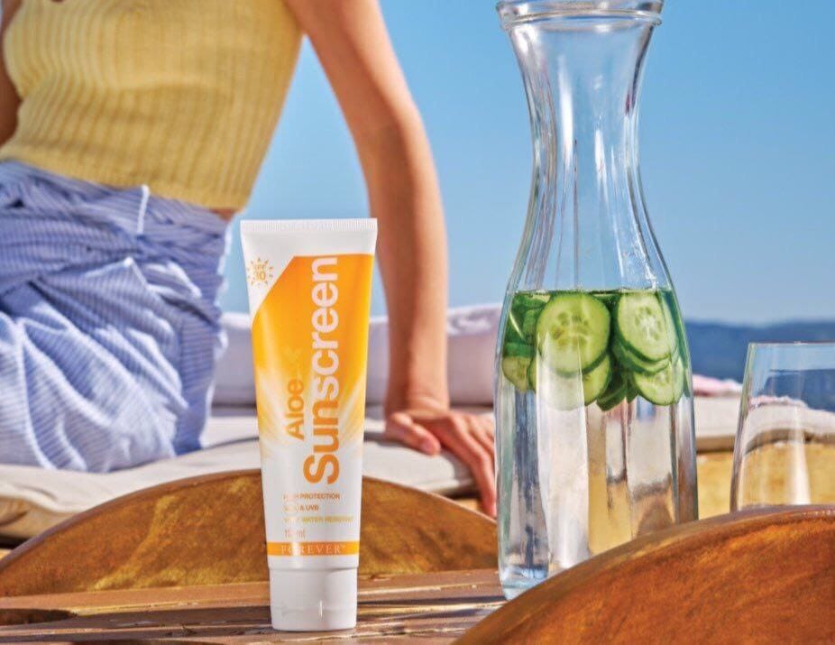 Aloe Sunscreen SPF 30 – by Forever | Natural broad-spectrum sunscreen with aloe vera and zinc oxide