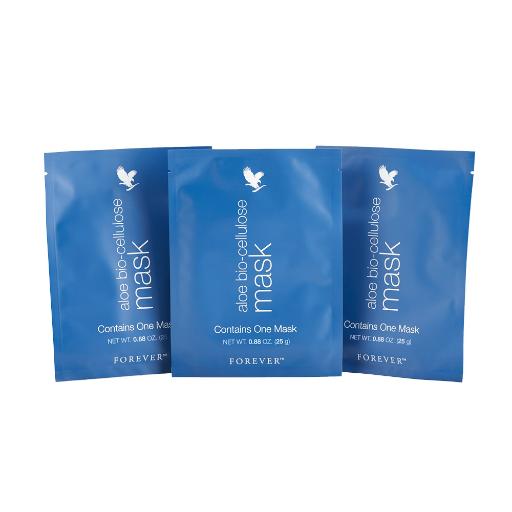 Aloe Bio-Cellulose Mask – by Forever | Hydrating aloe vera sheet mask with green tea and bio-cellulose technology