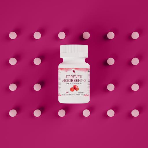 Absorbent-D™ – by Forever | Chewable vitamin D and E supplement for bone and immune support