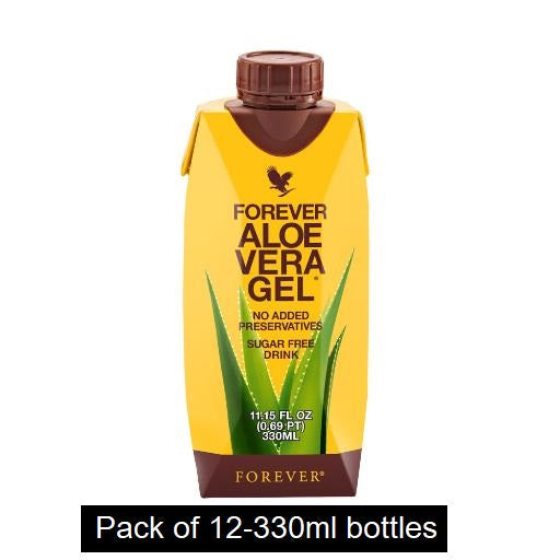 Aloe Vera Gel® Minis – by Forever | Travel-size aloe vera drink for digestion, hydration, and nutrient absorption