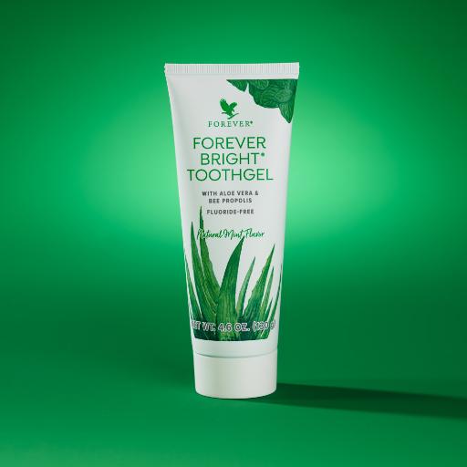 Bright Toothgel – by Forever | Natural fluoride-free aloe vera toothpaste with bee propolis