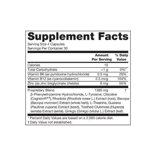 Focus™ – by Forever | Brain support supplement with bacopa, guarana, rhodiola, and B vitamins for focus and clarity