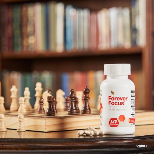 Focus™ – by Forever | Brain support supplement with bacopa, guarana, rhodiola, and B vitamins for focus and clarity