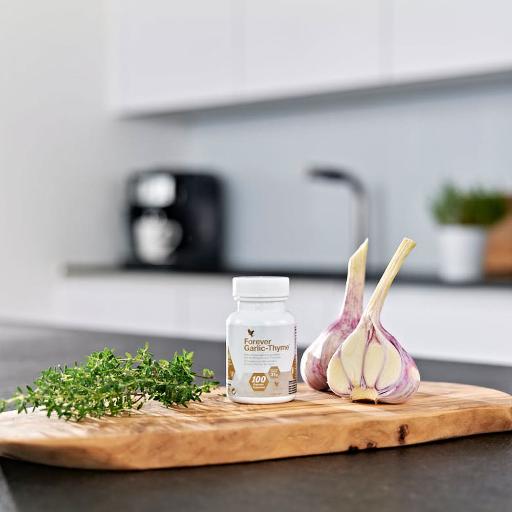 Garlic-Thyme – by Forever | Natural immune and heart support with garlic oil and thyme extract