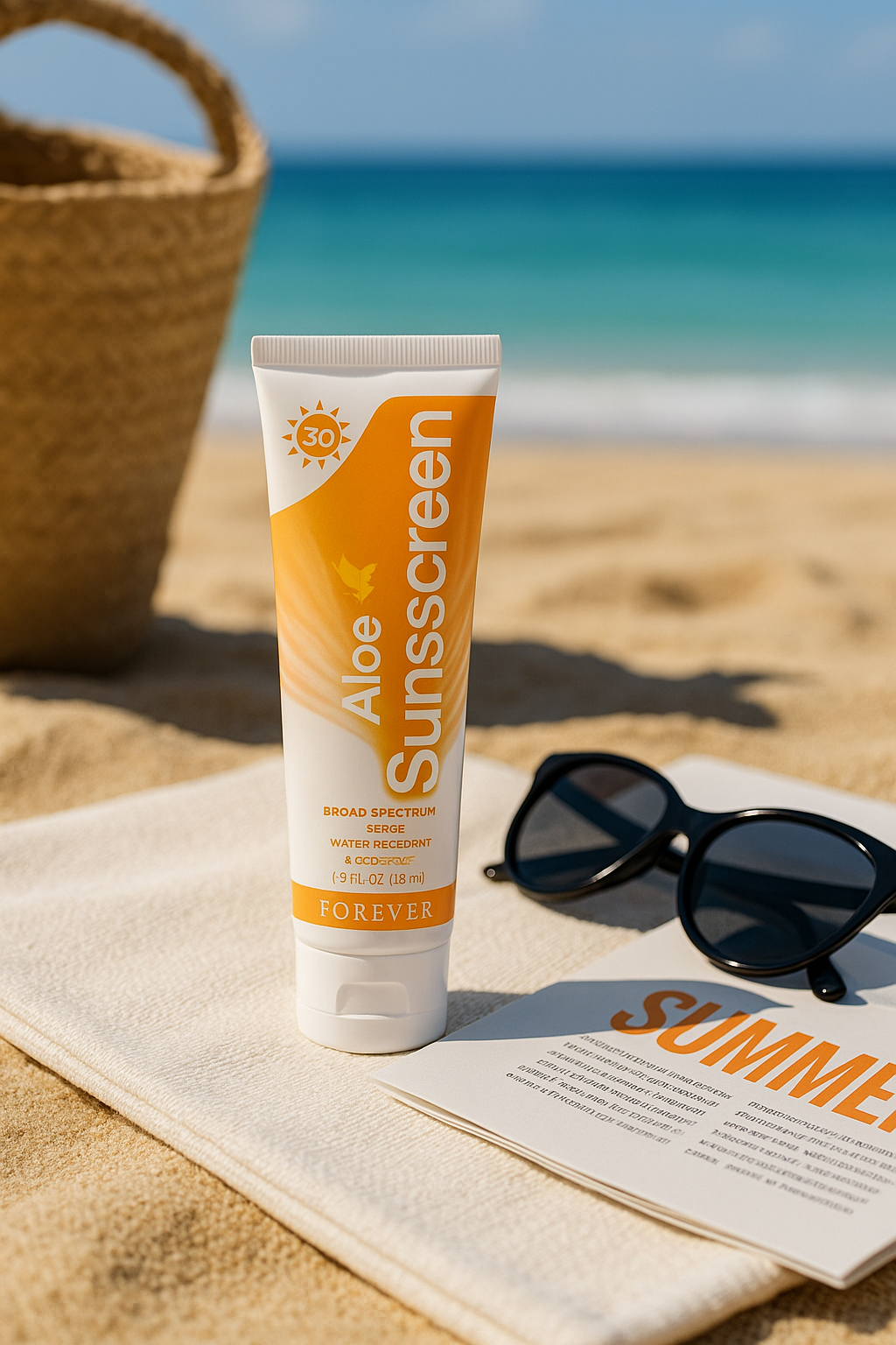 Aloe Sunscreen SPF 30 – by Forever | Natural broad-spectrum sunscreen with aloe vera and zinc oxide
