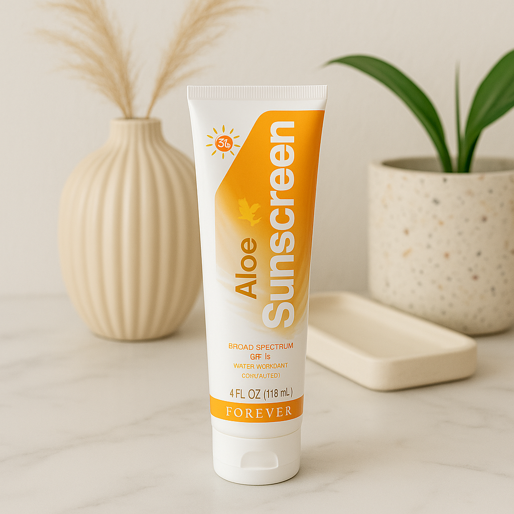 Aloe Sunscreen SPF 30 – by Forever | Natural broad-spectrum sunscreen with aloe vera and zinc oxide