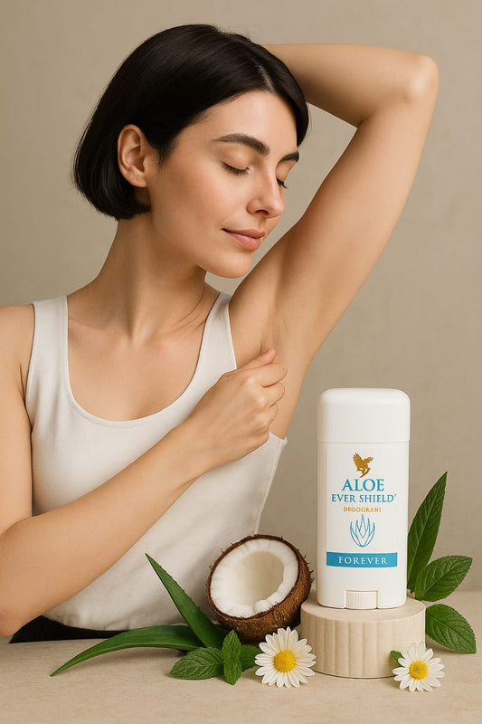 Aloe Ever-Shield Deodorant Stick – by Forever | Aluminum-free natural deodorant with aloe vera
