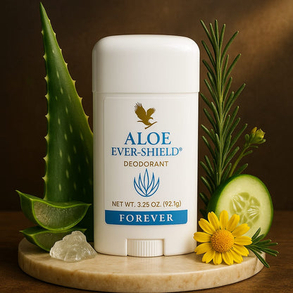 Aloe Ever-Shield Deodorant Stick – by Forever | Aluminum-free natural deodorant with aloe vera
