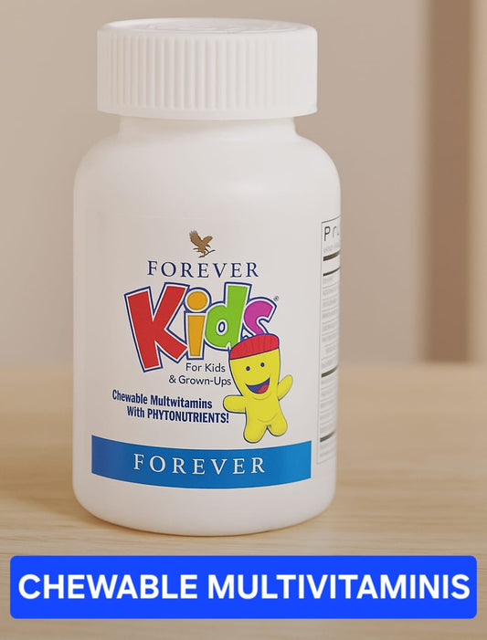 Kids Multivitamins – by Forever | Natural chewable vitamins with phytonutrients for children
