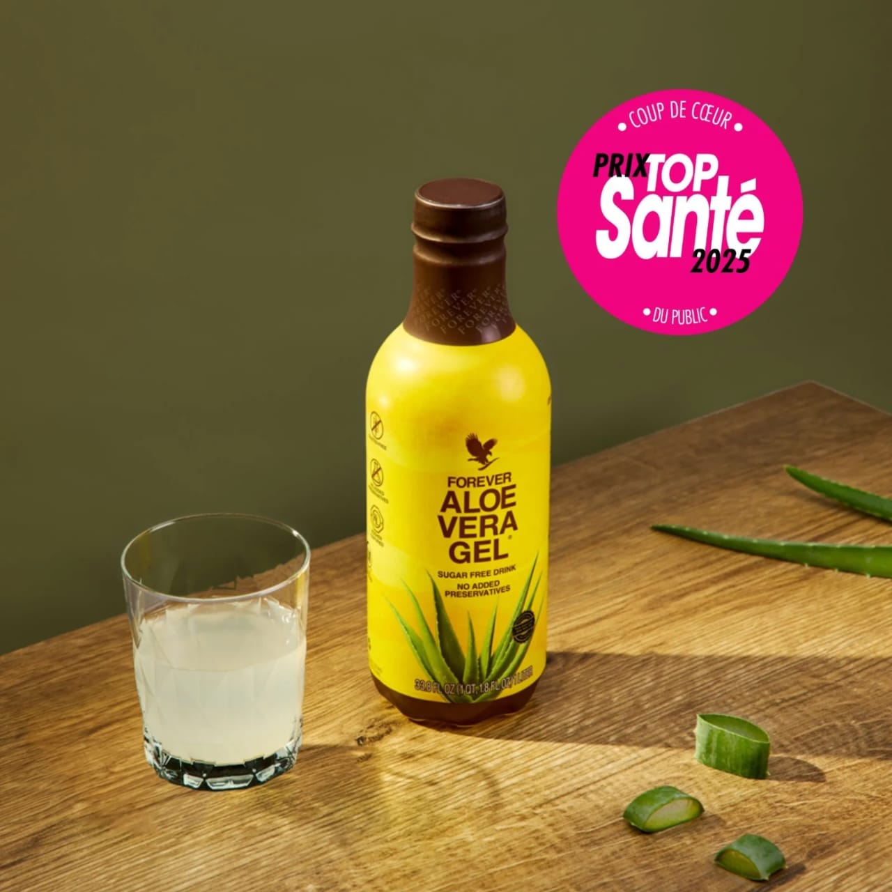 Aloe Vera Gel – by Forever | Pure inner leaf aloe vera drink for digestion and immunity
