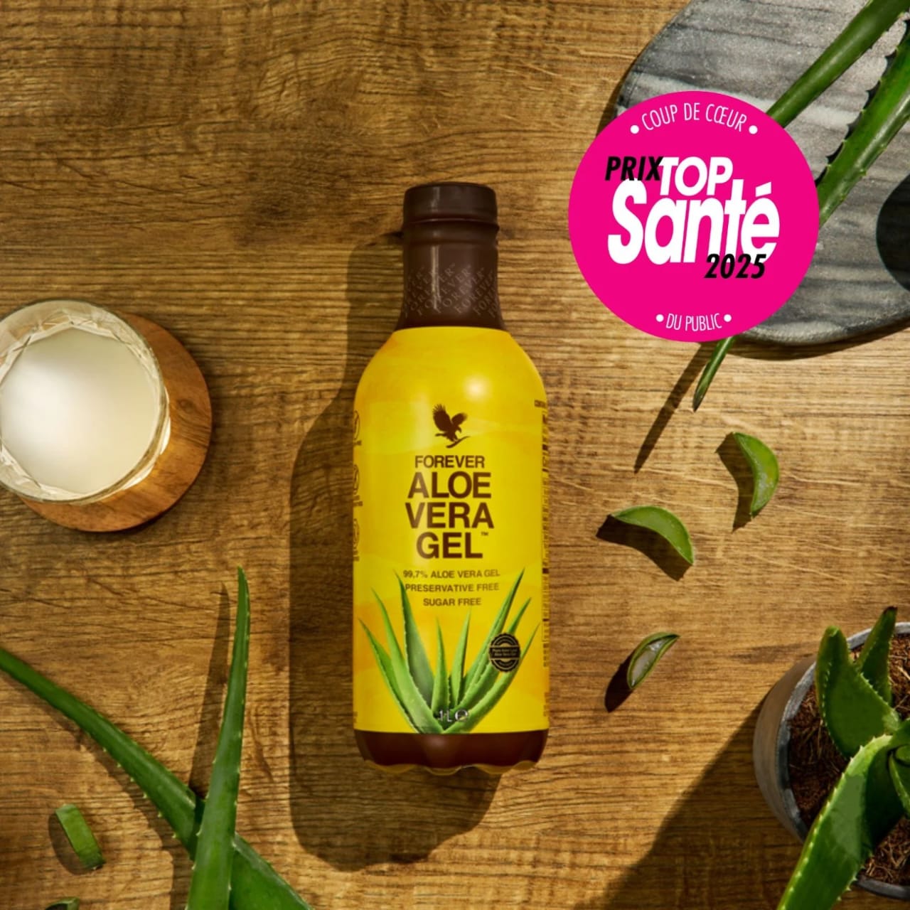 Aloe Vera Gel – by Forever | Pure inner leaf aloe vera drink for digestion and immunity
