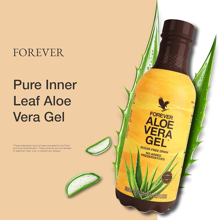 Aloe Vera Gel – by Forever | Pure inner leaf aloe vera drink for digestion and immunity
