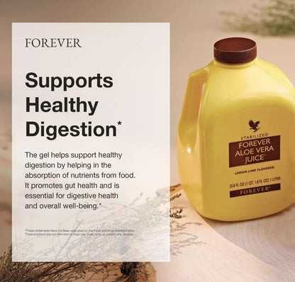 Aloe Vera Juice – by Forever | Pure aloe drink for digestion, immune support, and wellness
