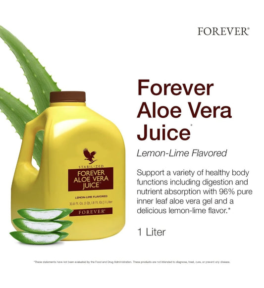 Aloe Vera Juice – by Forever | Pure aloe drink for digestion, immune support, and wellness
