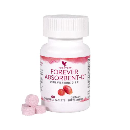 Absorbent-D™ – by Forever | Chewable vitamin D and E supplement for bone and immune support