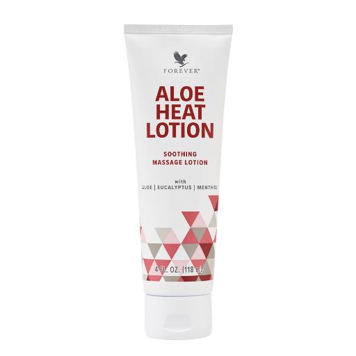 Aloe Heat Lotion – by Forever | Warming aloe vera massage cream for muscle and joint relief
