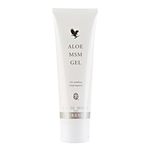 Aloe MSM Gel – by Forever | Soothing aloe vera gel with organic sulfur for joint and muscle relief
