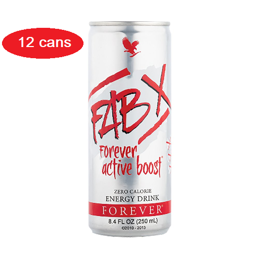 FAB X Active Boost® – by Forever | Sugar-free zero-calorie aloe and guarana energy drink with B-vitamins
