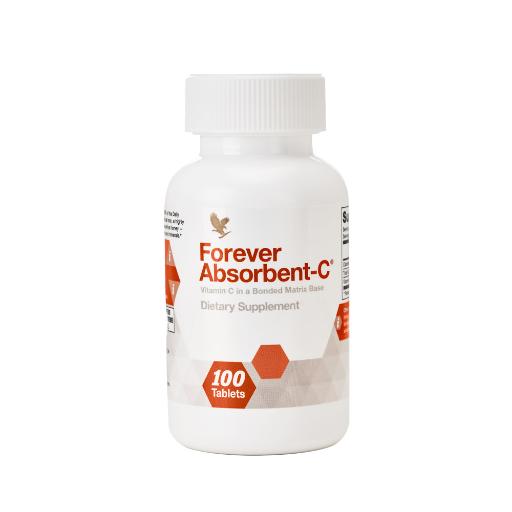 Absorbent-C – by Forever | Natural vitamin C supplement with oat bran for immune and antioxidant support
