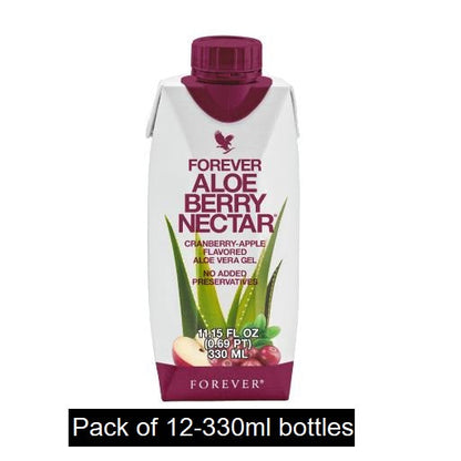 Aloe Berry Nectar® Minis – by Forever | Cranberry and apple aloe drink for digestion, hydration, and immune support