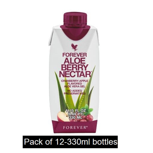 Aloe Berry Nectar® Minis – by Forever | Cranberry and apple aloe drink for digestion, hydration, and immune support