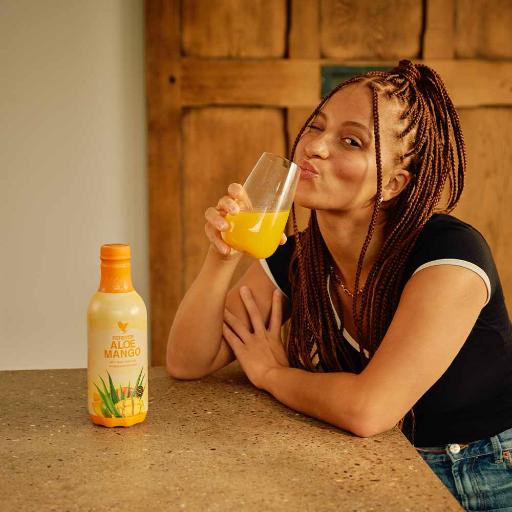 Aloe Mango® – by Forever | Aloe vera gel with mango flavor for digestion, immune support, and hydration