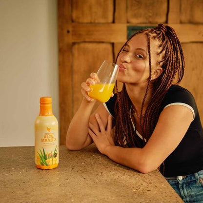 Aloe Mango® – by Forever | Aloe vera gel with mango flavor for digestion, immune support, and hydration
