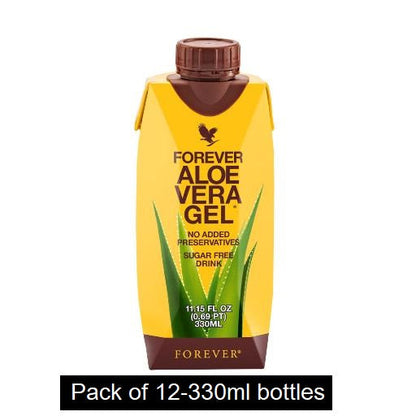Aloe Vera Gel® Minis – by Forever | Travel-size aloe vera drink for digestion, hydration, and nutrient absorption