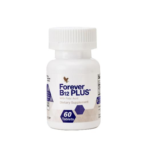 B12 Plus® – by Forever | Vitamin B12 and folic acid supplement for energy, red blood cells, and nervous system support
