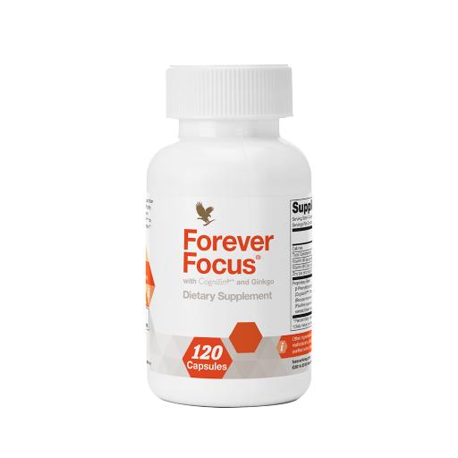 Focus™ – by Forever | Brain support supplement with bacopa, guarana, rhodiola, and B vitamins for focus and clarity

