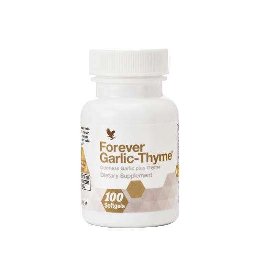 Garlic-Thyme – by Forever | Natural immune and heart support with garlic oil and thyme extract
