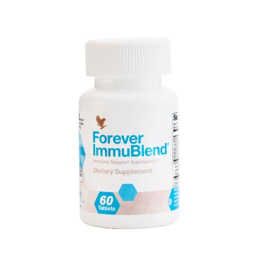 ImmuBlend® – by Forever | Immune system support with lactoferrin, mushroom extracts, and vitamins C, D, and zinc
