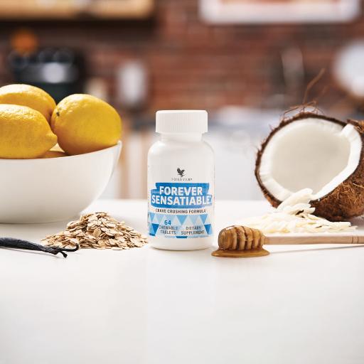 Sensatiable® – by Forever | Chewable fiber and chromium supplement for appetite and craving control