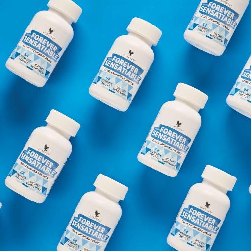 Sensatiable® – by Forever | Chewable fiber and chromium supplement for appetite and craving control