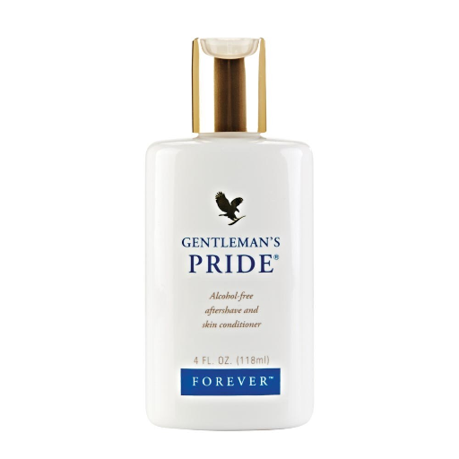 Gentleman's Pride® Aftershave – by Forever | Aloe vera soothing aftershave lotion for men with clean masculine scent
