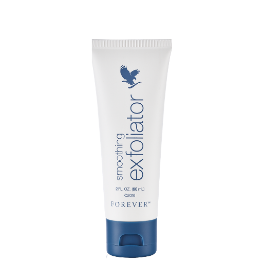 Smoothing Exfoliator – by Forever | Natural aloe vera face scrub with jojoba beads and bamboo powder
