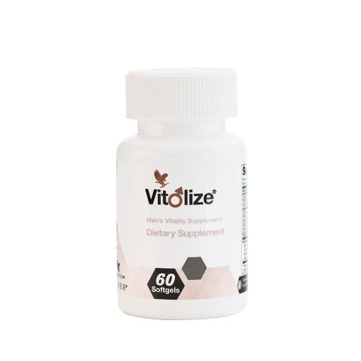 Vit♂lize® for Men – by Forever | Prostate and vitality support with saw palmetto, lycopene, and zinc
